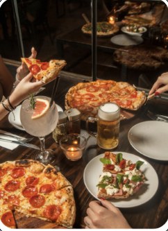 Pizzas de Mozzafiato